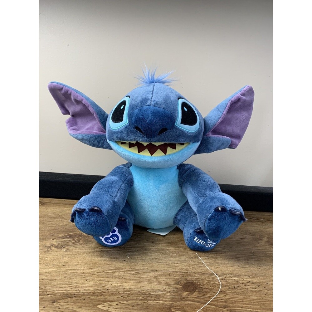 Disney Stitch Build A Bear Lilo & Stitch Build A Bear Blue Plush Stuffed Animal